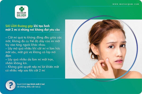 tạo hình mắt 2 mí