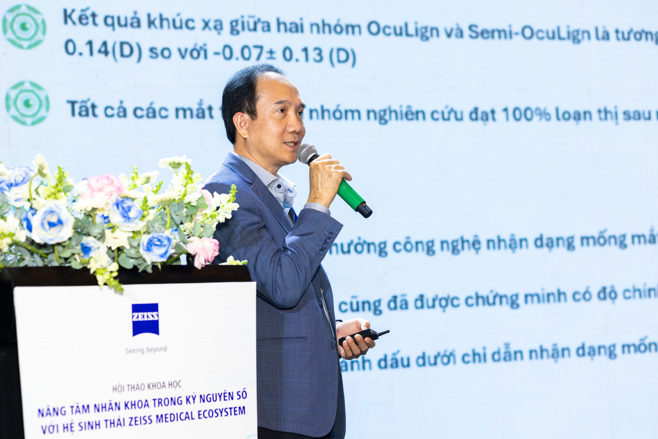 ThS. BS. Lê Nguyễn Huy Cường chia sẻ tại hội nghị. ThS. BS. Lê Nguyễn Huy Cường chia sẻ tại hội nghị.