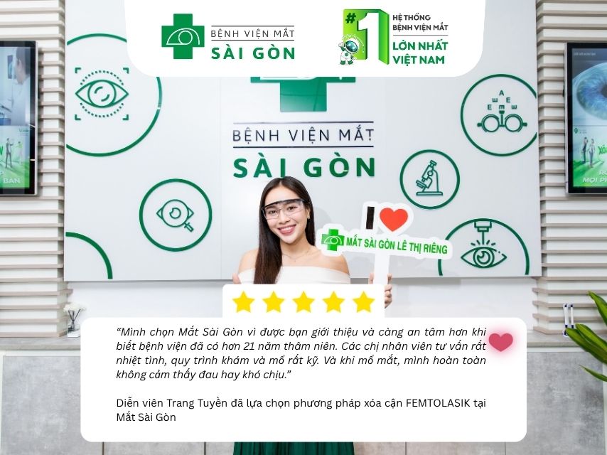 Cảm nhận của khách hàng sau phẫu thuật FEMTOLASIK tại Mắt Sài Gòn