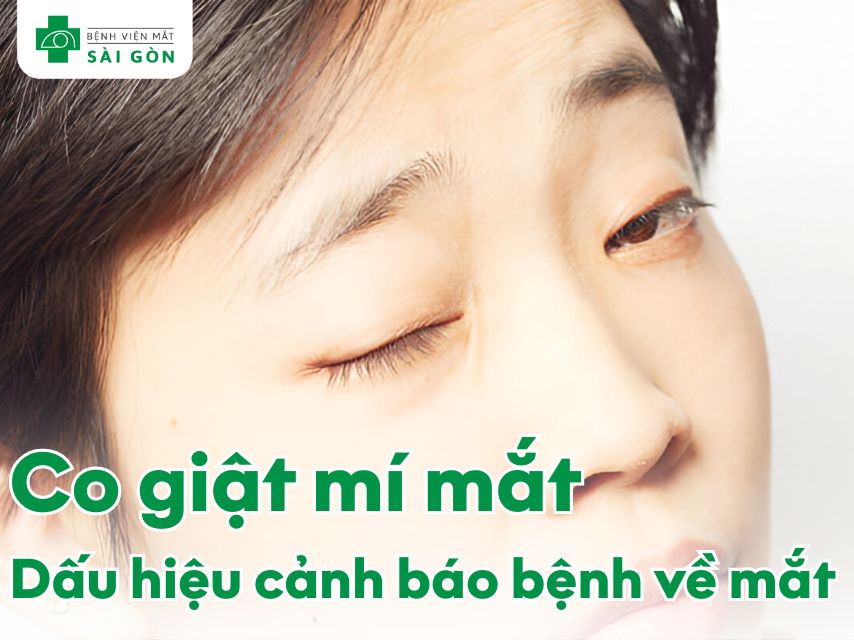 Tổng quan tình trạng co giật mí mắt