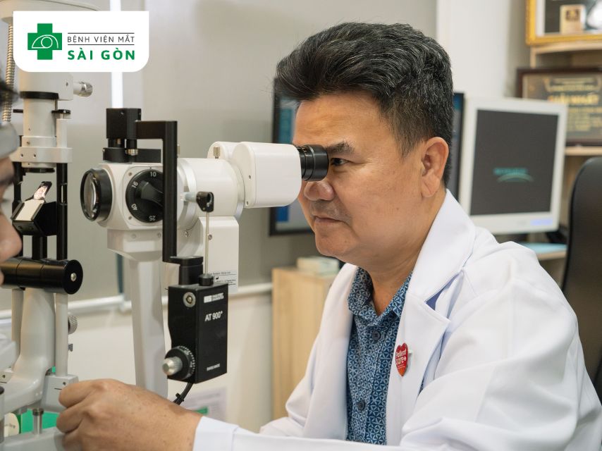 Mắt Sài Gòn có đội ngủ bác sĩ chuyên môn cao