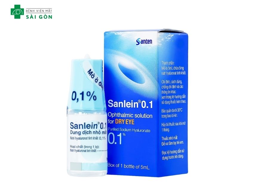 Nước mắt nhân tạo Sanlein