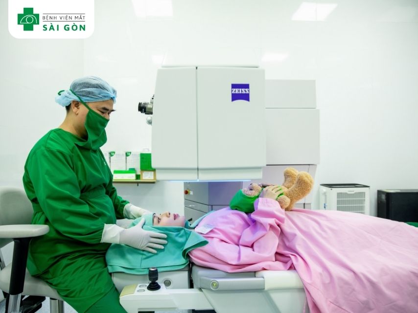 Trang thiết bị tại Mắt Sài Gòn