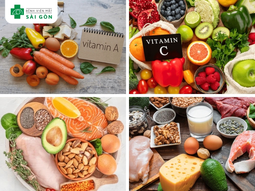 Bổ sung thực phẩm giàu Vitamin và Protein giúp ngừa lẹo mắt