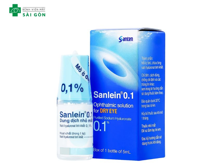 Thuốc nhỏ mắt Sanlein