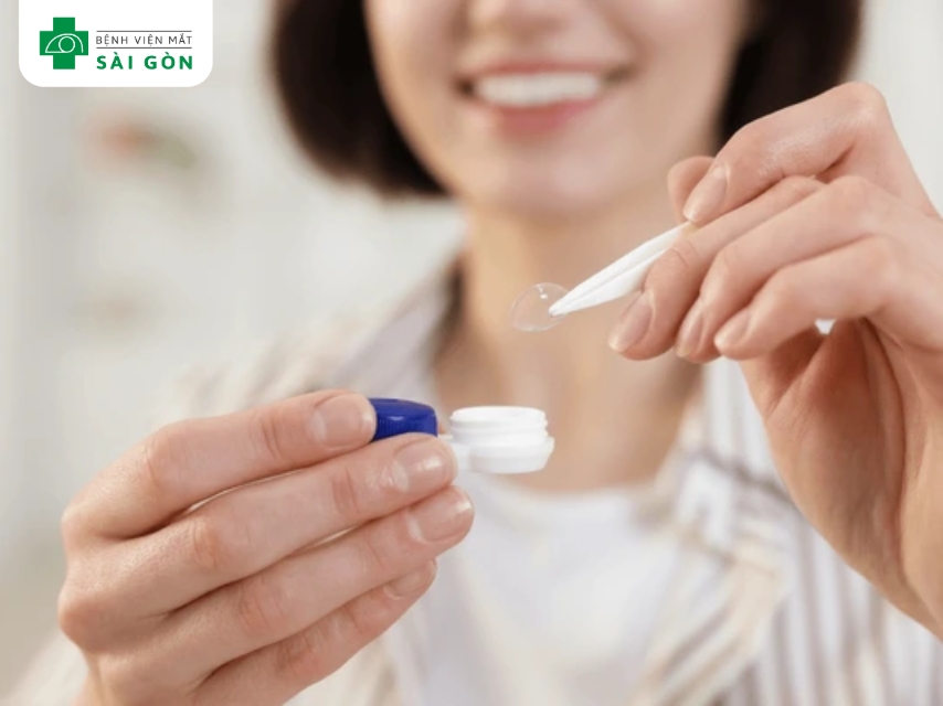 Ưu điểm khi đeo kính áp tròng